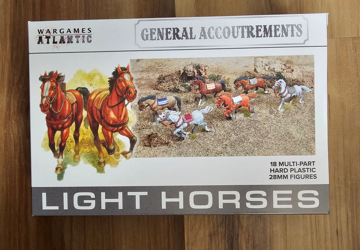 Wargames Atlantic Light Horses (*See Per Order Flat Rate Shipping)