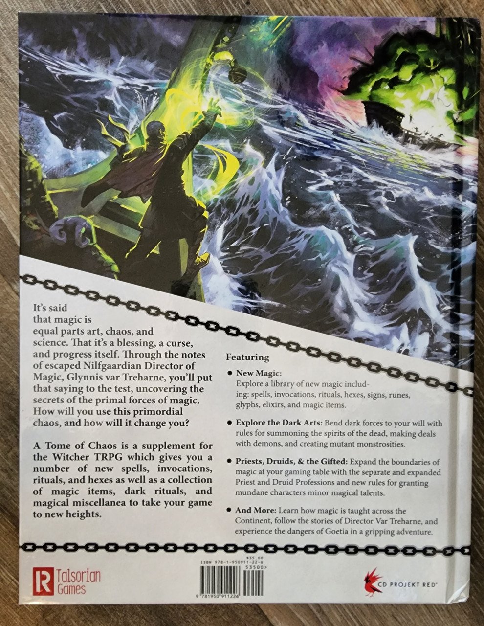 The Witcher RPG A Tome of Chaos (HC) (*See Per Order Flat Rate Shipping)