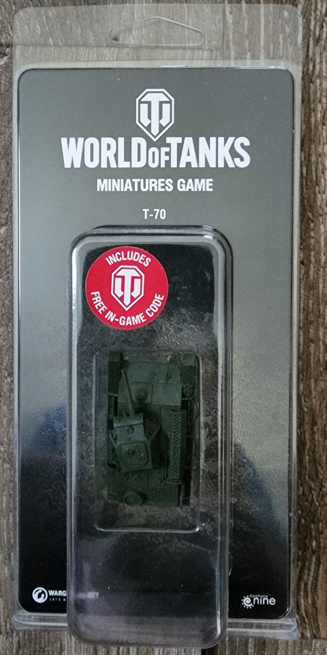 World of Tank WOT45 T-70 Miniatures Game (*See Per Order Flat Rate Shipping)