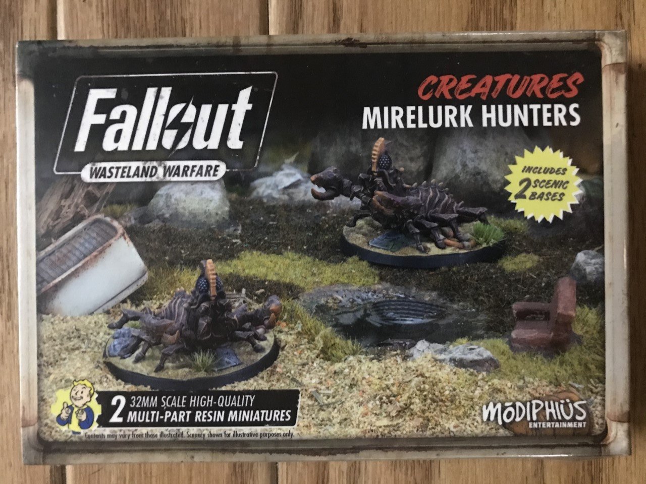 Fallout Wasteland Warfare - Mirelurk Hunters (*See Per Order Flat Rate Shipping)
