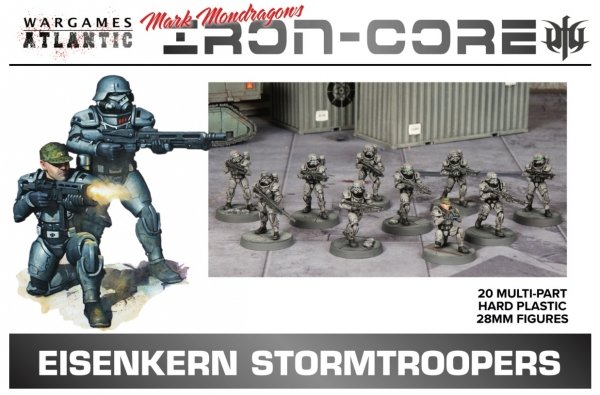 Wargames Atlantic Iron Core Eisenkern Stormtroopers (*See Per Order Flat Rate Shipping)
