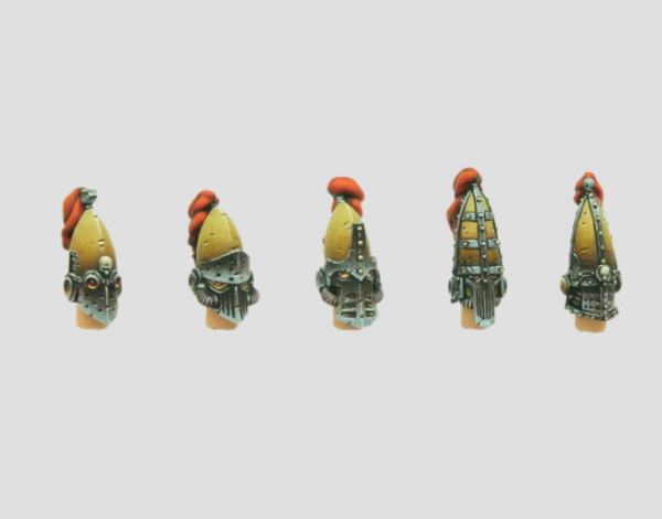 MaxMini Steam Knight Nobles Heads (10) (*See Per Order Flat Rate Shipping)