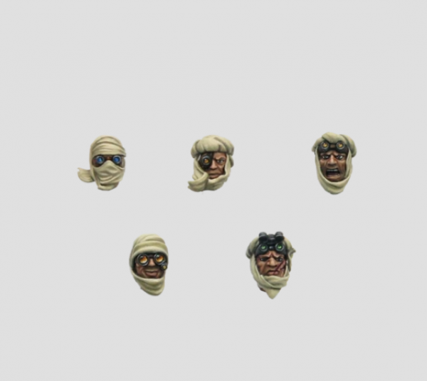 MaxMini Desert Swellers Heads (10) (*See Per Order Flat Rate Shipping)