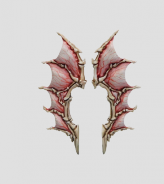MaxMini Demonic Hussar Wings (6)(*See Per Order Flat Rate Shipping)