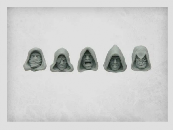 MaxMini Brotherhood Heads (10) (*See Per Order Flat Rate Shipping)