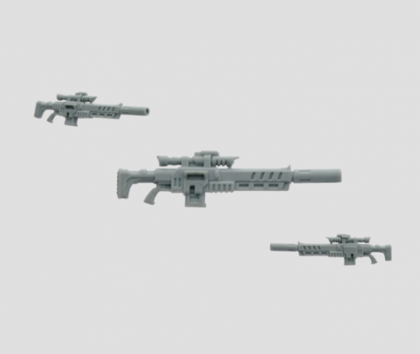 MaxMini Sniper Rifles MK2 (6) (*See Per Order Flat Rate Shipping)