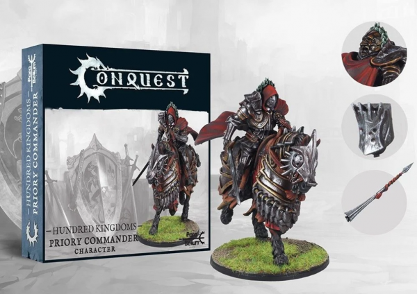 Conquest The Hundred Kingdoms Priory Commander (*See Per Order Flat Rate Shipping)