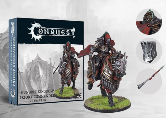 Conquest The Hundred Kingdoms Priory Commander (*See Per Order Flat Rate Shipping)