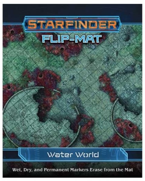 Starfinder RPG Starfinder Flip-mat Water World (*See Per Order Flat Rate Shipping)