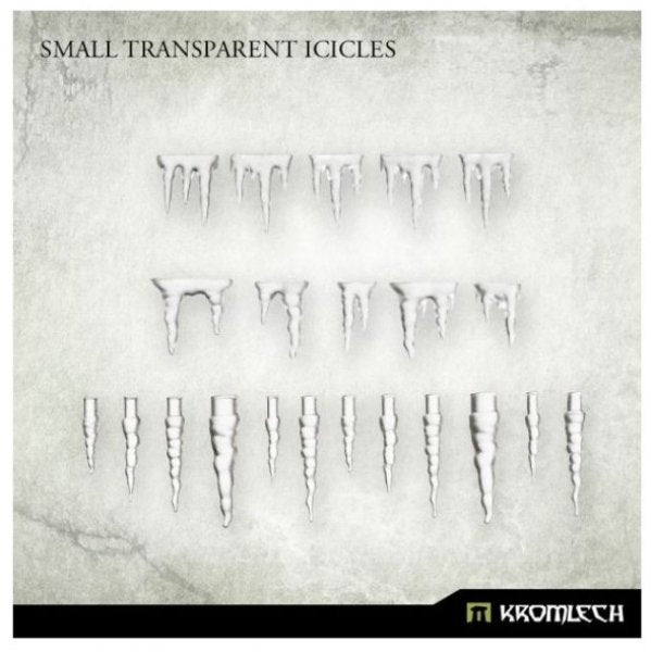 Kromlech Conversion Bitz Small Trasparent Icicles (22) (*See Per Order Flat Rate Shipping)