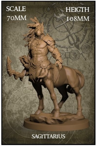 Yedharo Model Kit Sagittarius (70mm Scale) (*See Per Order Flat Rate Shipping)