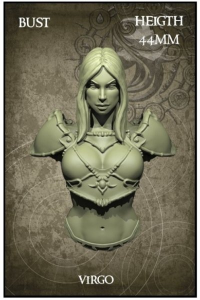 Yedharo Model Kit Virgo Bust (*See Per Order Flat Rate Shipping)