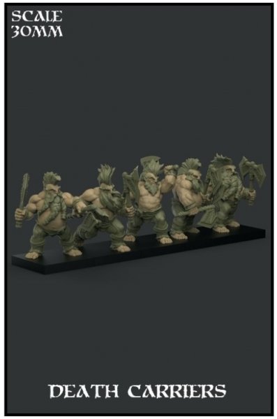 Yedharo Model Kit Death Carriers Special unit (30mm Scale) (*See Per Order Flat Rate Shipping)