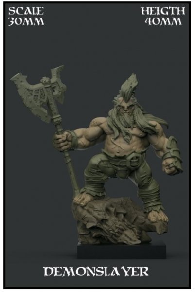 Yedharo Model kit Demonslayer (30mm Scale) (*See Per Order Flat Rate Shipping)