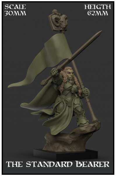 Yedharo Model Kit The Standard Bearer (30mm Scale) (*See Per Order Flat Rate Shipping)