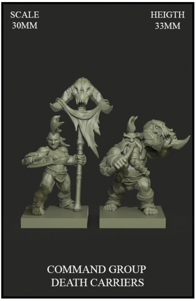 Yedharo Model Kit Command Group Death carriers (30mm Scale) (*See Per Order Flat Rate Shipping)