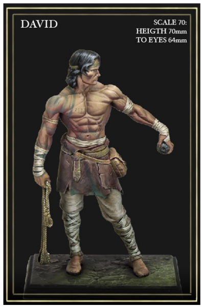 Yedharo Model Kit David (70mm Scale) (*See Per Order Flat Rate Shipping)