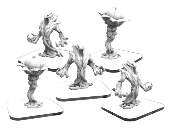 Monsterpocalypse Humusoid and Spore pods Vegetyrants Unit (metal/resin)(*See Per Order Flat Rate Shipping)