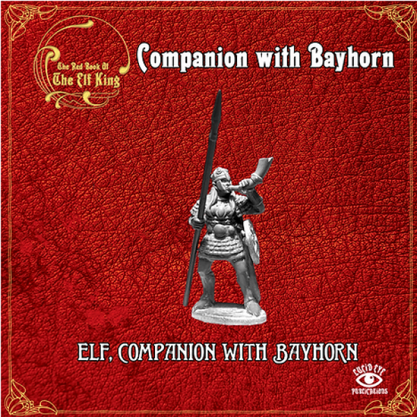 The Red Book of the Elf King Companion with Bayhorn (*See Per Order Flat Rate Shipping)