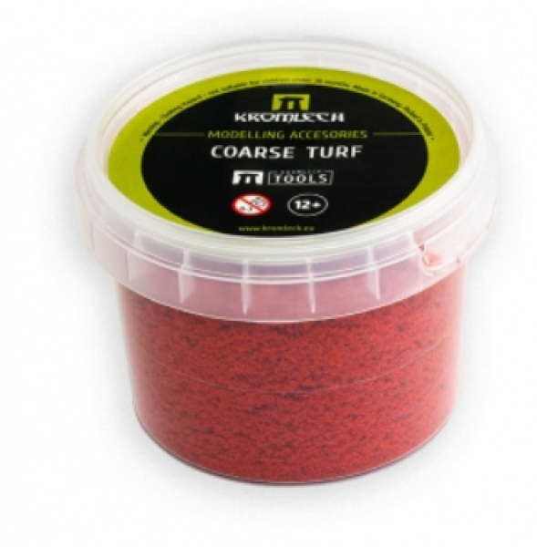 Kromlech Accessories Coarse Turf Autumn Red 120ml (*See Per Order Flat Rate Shipping)
