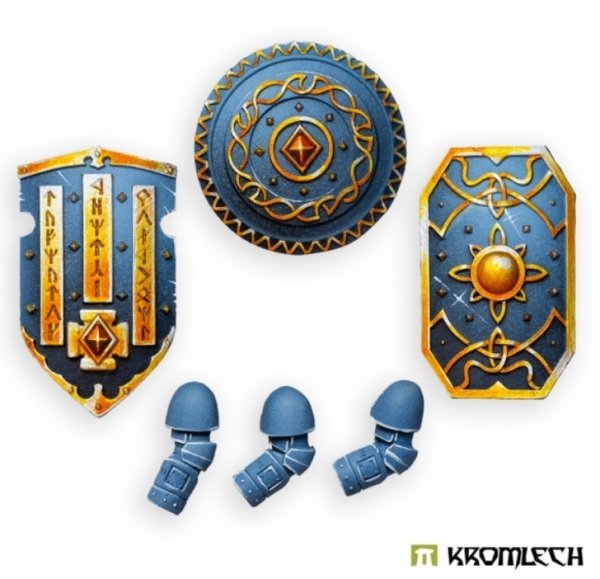 Kromlech Conversion Bitz Sons of Thor Thunder Shields (3) (*See Per Order Flat Rate Shipping)