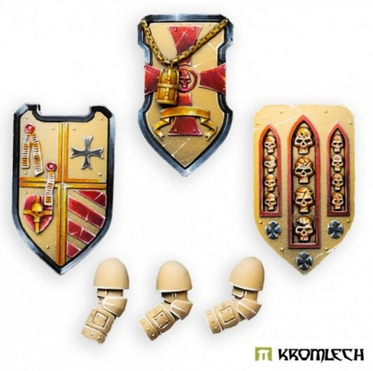 Kromlech Conversion Bitz Imperial Crusaders Thunder Shields (3) (*See Per Order Flat Rate Shipping)