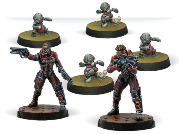 Infinity RPG (#978) Moran Maasai Hunters (*See Per Order Flat Rate Shipping)