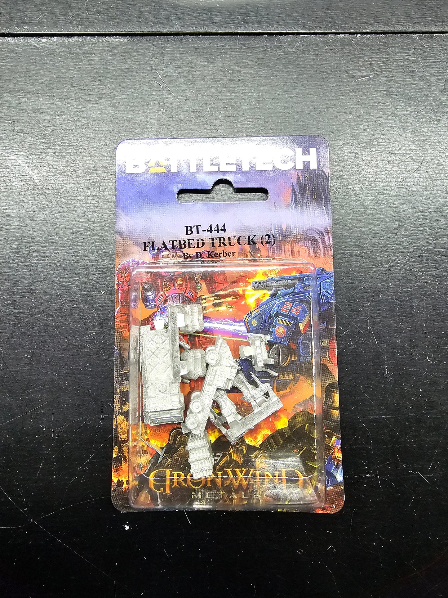 Battletech BT-444 Flatbed Truck (2)(*See Per Order Flat Rate Shipping)