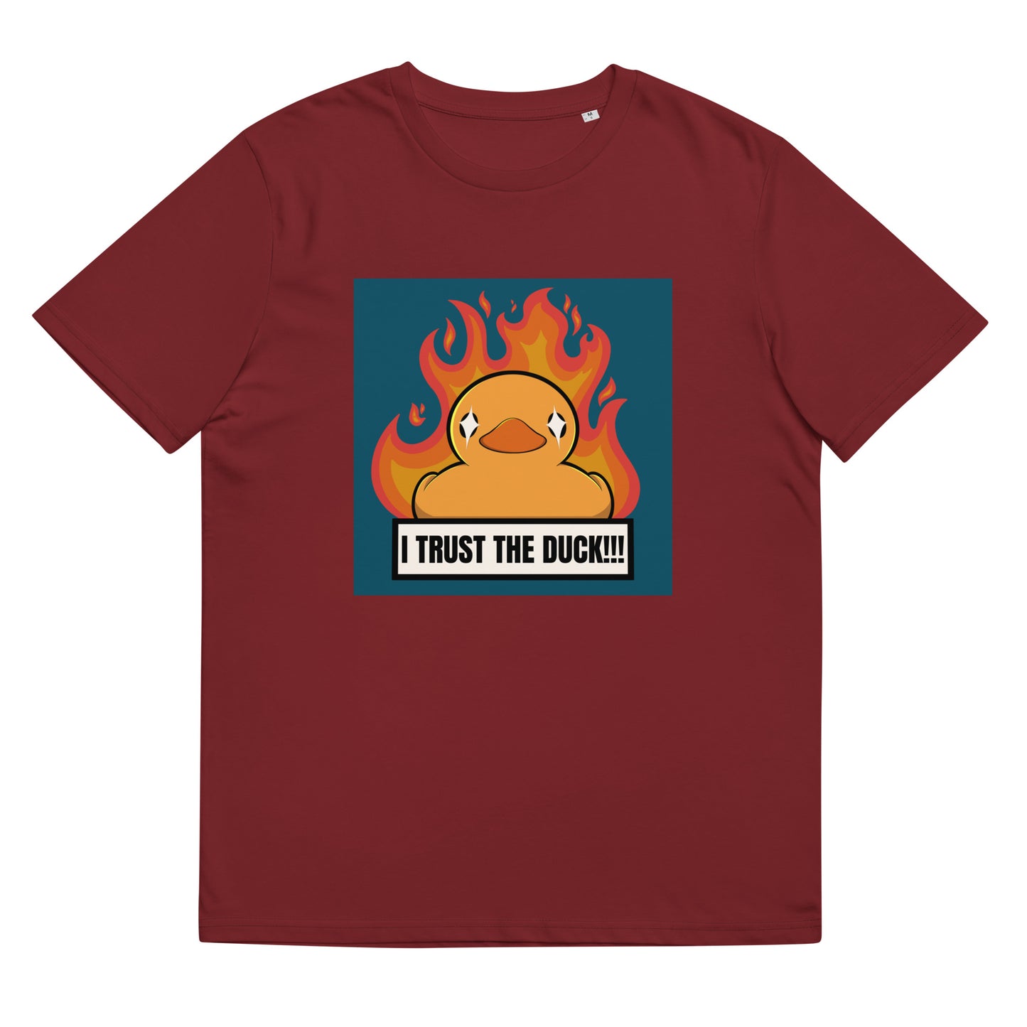 I trust the Duck!!! Unisex organic cotton t-shirt