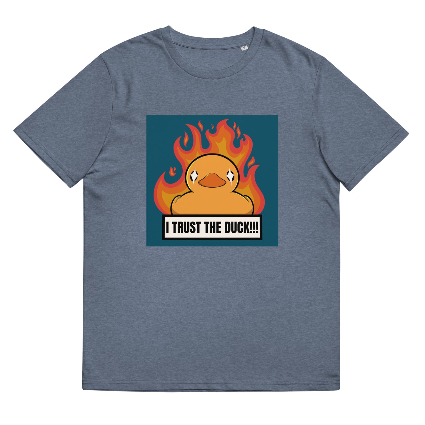 I trust the Duck!!! Unisex organic cotton t-shirt