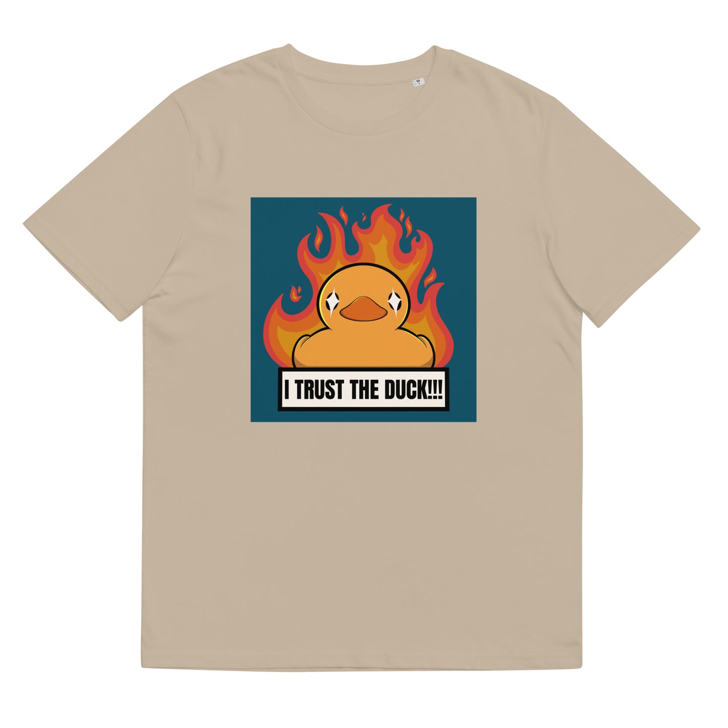 I trust the Duck!!! Unisex organic cotton t-shirt