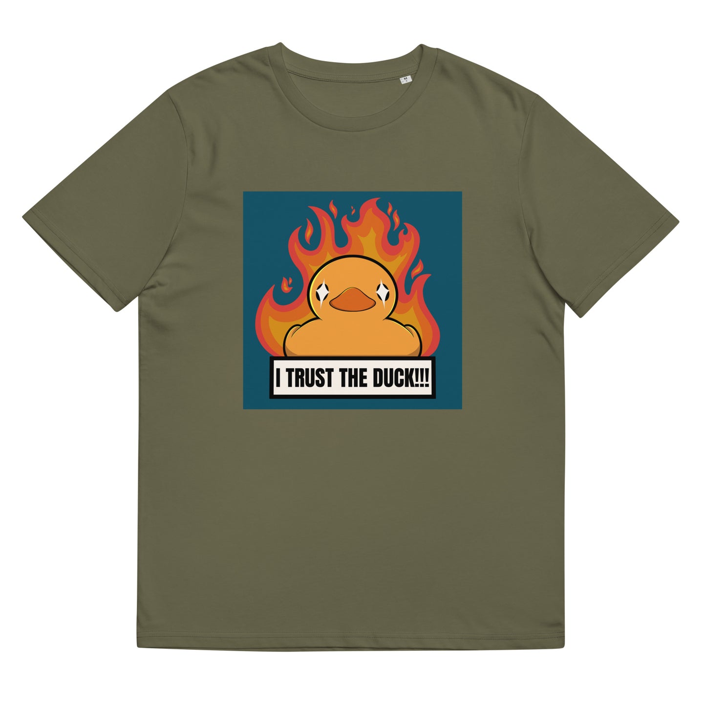 I trust the Duck!!! Unisex organic cotton t-shirt