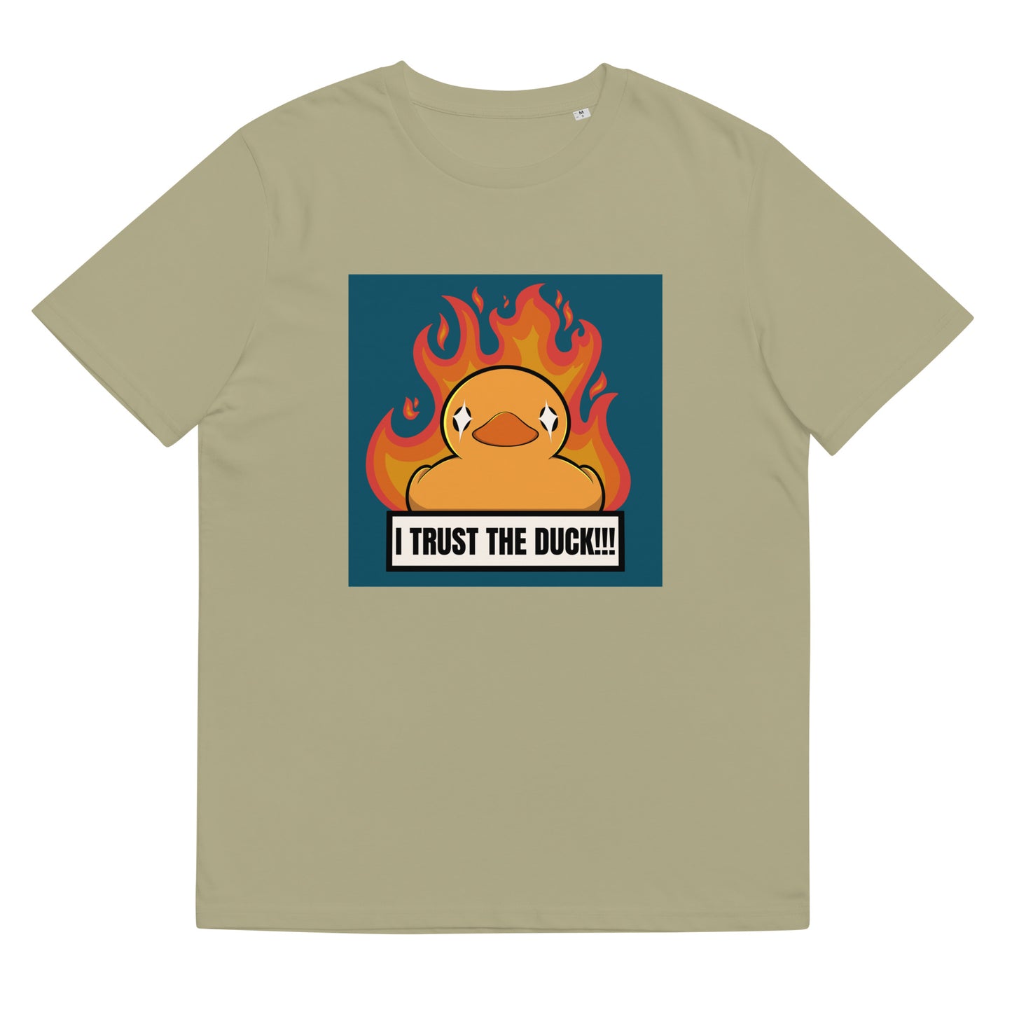 I trust the Duck!!! Unisex organic cotton t-shirt