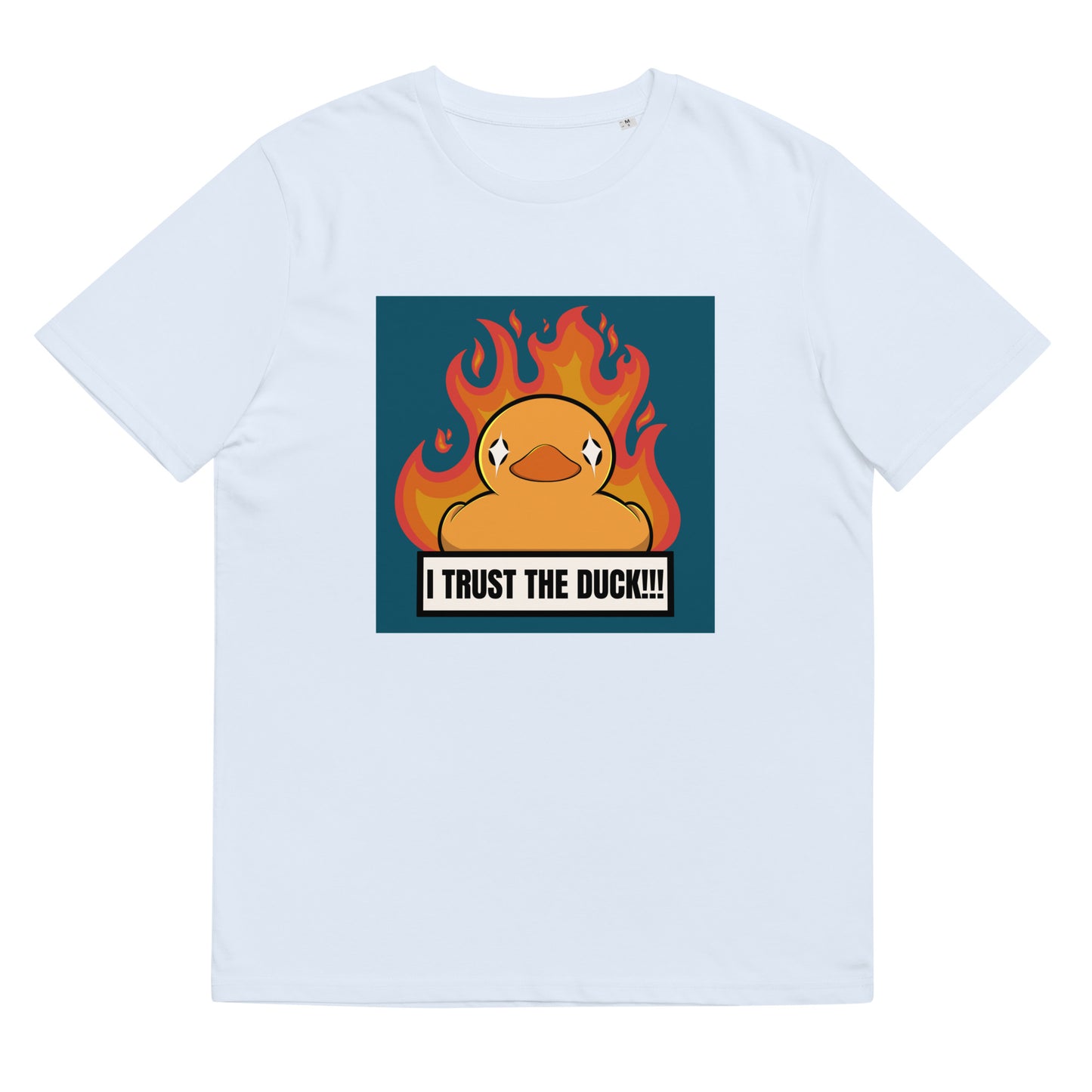 I trust the Duck!!! Unisex organic cotton t-shirt