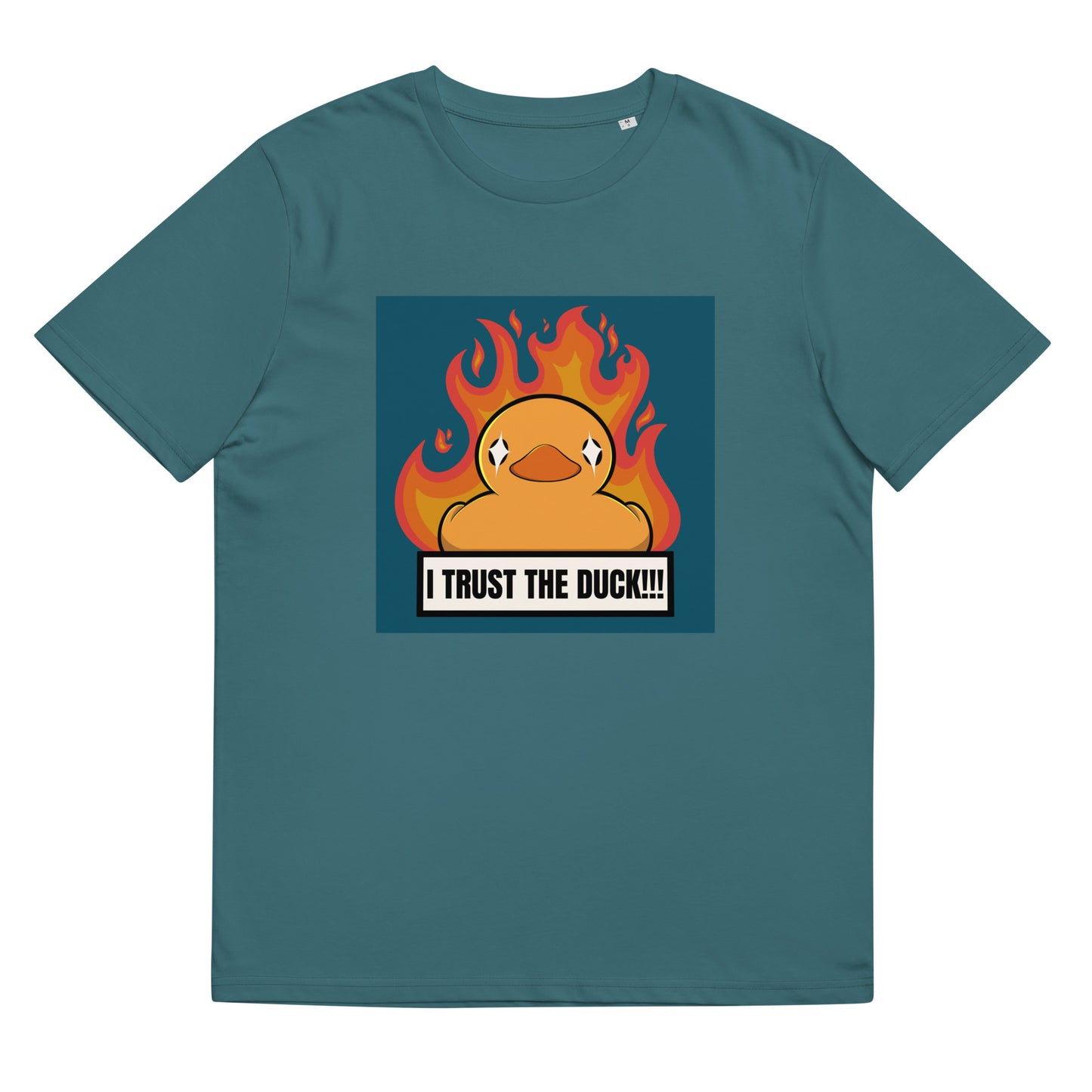 I trust the Duck!!! Unisex organic cotton t-shirt