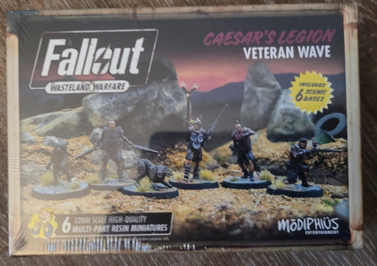 Fallout Wasteland Warfare - Caesar's Legion Veteran Wave (*See Per Order Flat Rate Shipping)