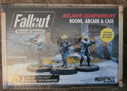 Fallout RPG Wasteland Warfare - Boone Arcade and Cass (*See Per Order Flat Rate Shipping)