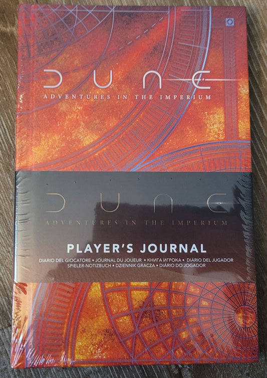 Dune RPG Player's Journal (*See Per Order Flat Rate Shipping)