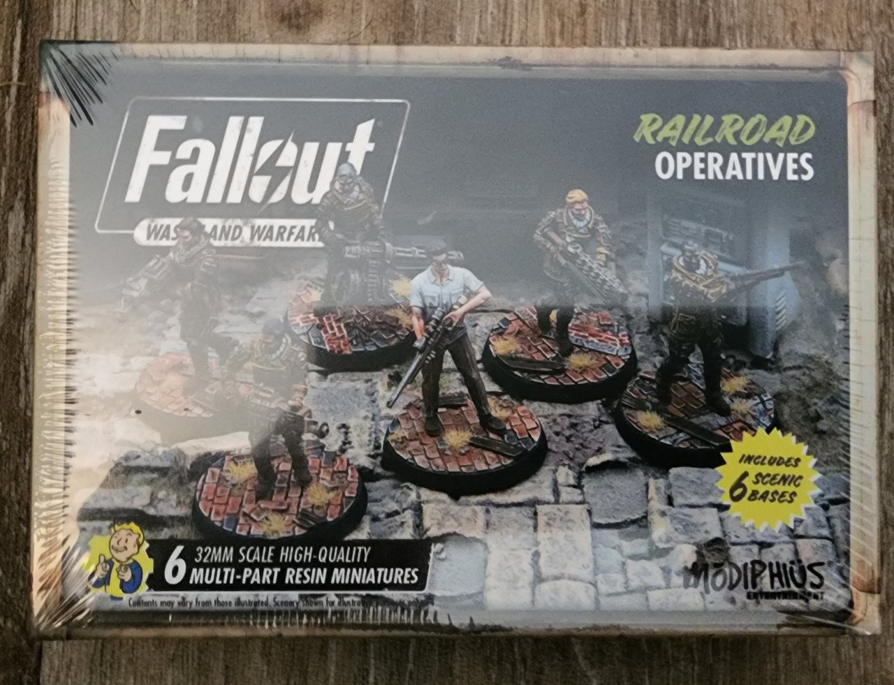 Fallout Wasteland Warfare Railroad Operatives (*See Per Order Flat Rate Shipping)