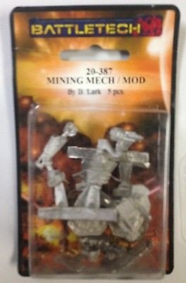 Battletech: 20-387 Mining Mech Mod (*See Per Order Flat Rate Shipping)