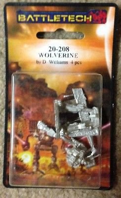 Battletech 20-208 Wolverine Mech (*See Per Order Flat Rate Shipping)