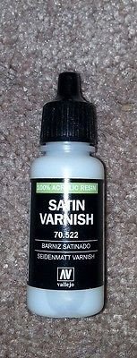 Vallejo Satin Varnish 70522  (*See Per Order Flat Rate Shipping)