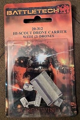 Battletech: 20-312 Hi-scout Drone Carrier w/ 2 Drones (*See Per Order Flat Rate Shipping)