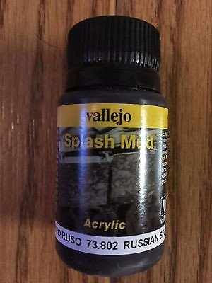 Vallejo Weathering Effects: Russian Splash Mud 73802 (*See Per Order Flat Rate Shipping)