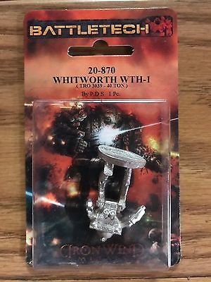 Battletech 20-870 Whitworth Mech WTH-1 (*See Per Order Flat Rate Shipping)