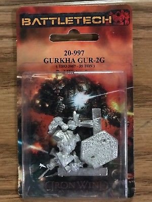 Battletech 20-997 Gurkha GUR-2G (*See Per Order Flat Rate Shipping)