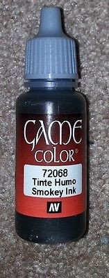 Vallejo Paint Game Color Smokey Ink 72068  (*See Per Order Flat Rate Shipping)