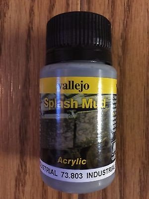 Vallejo Weathering Effects: Industrial Splash Mud  73803 (*See Per Order Flat Rate Shipping)