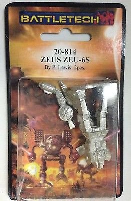 Battletech 20-814 Zeus ZEU-6S Mech(*See Per Order Flat Rate Shipping)