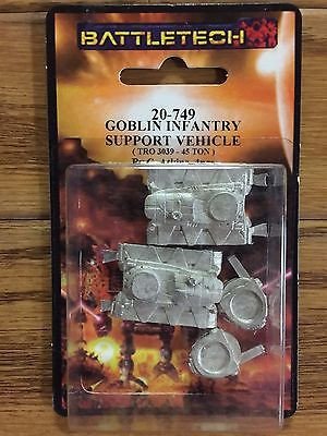 Battletech: 20-749 Goblin Infantry Support Vehicle (2)(*See Per Order Flat Rate Shipping)